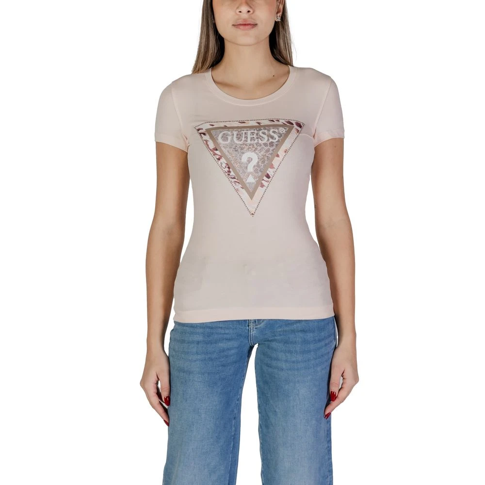 Guess - Tops > T-Shirts - Beige - Guess - Modalova