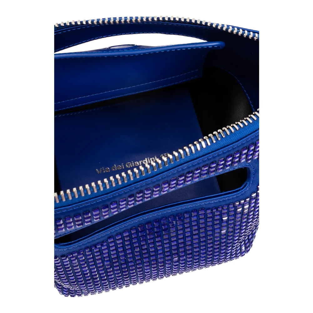 The Attico Handtas Via del Gardini 15 Blue Dames