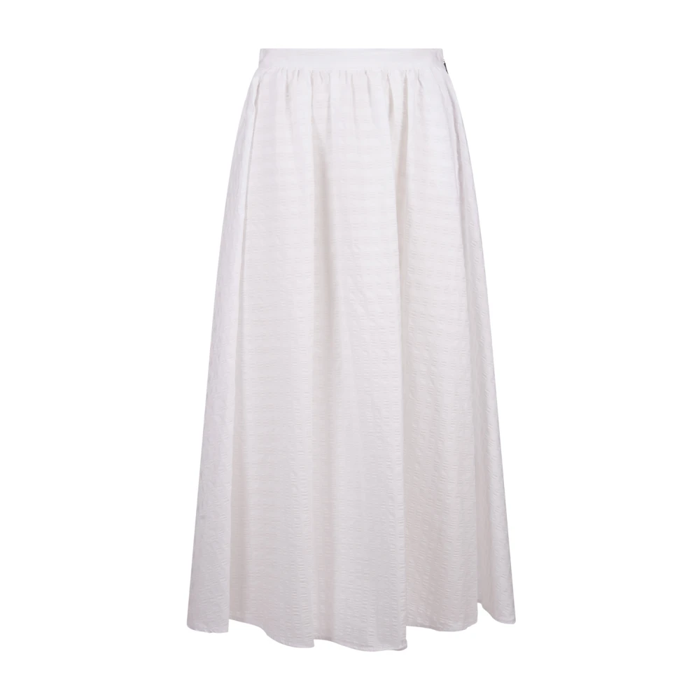 Msgm Midi Skirts White Dames