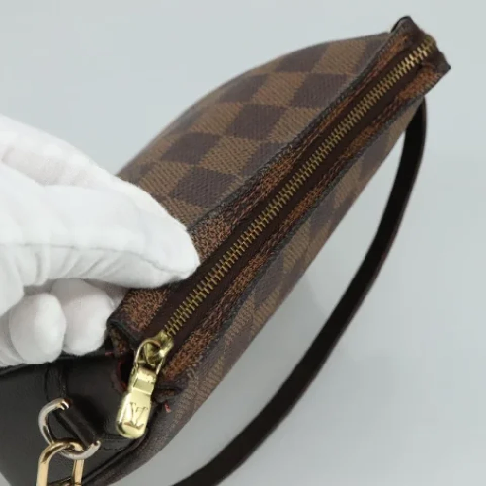 Louis Vuitton Vintage Pre-owned Canvas pouches Brown Dames