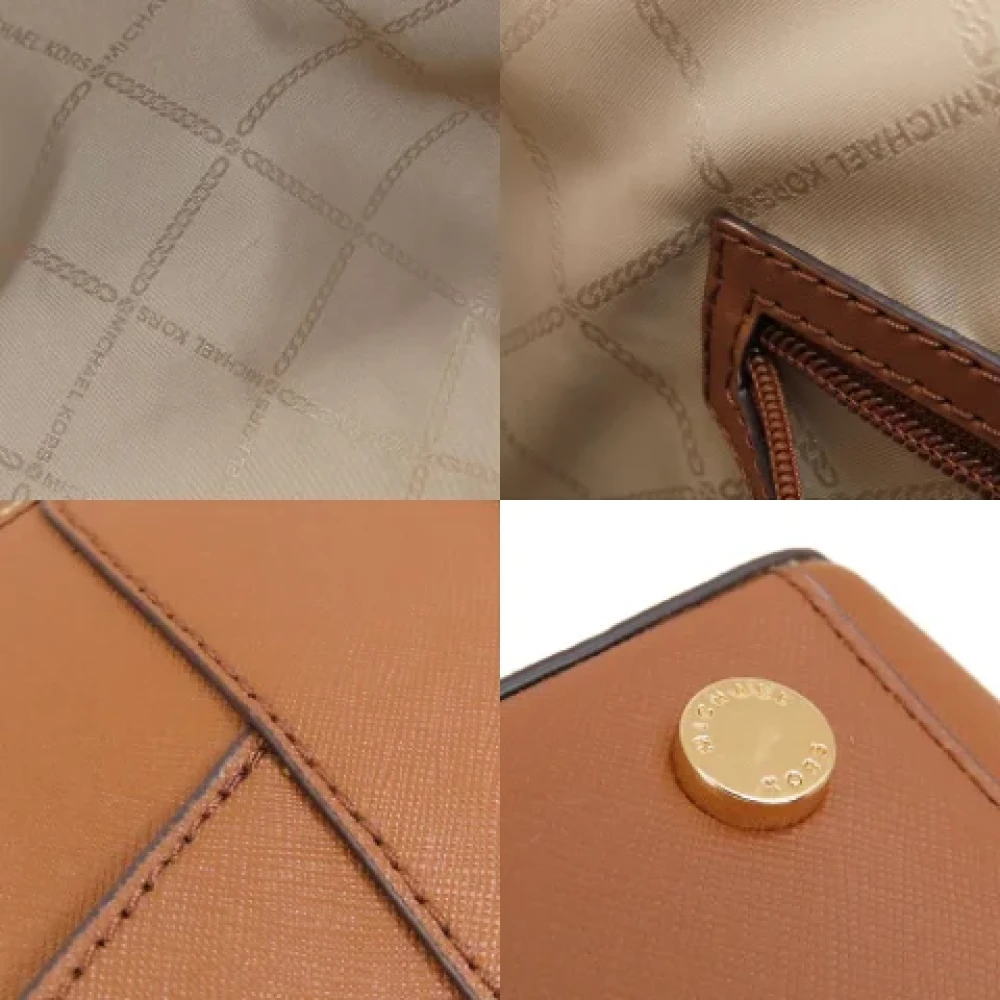 Michael Kors Pre-owned Fabric totes Brown Dames