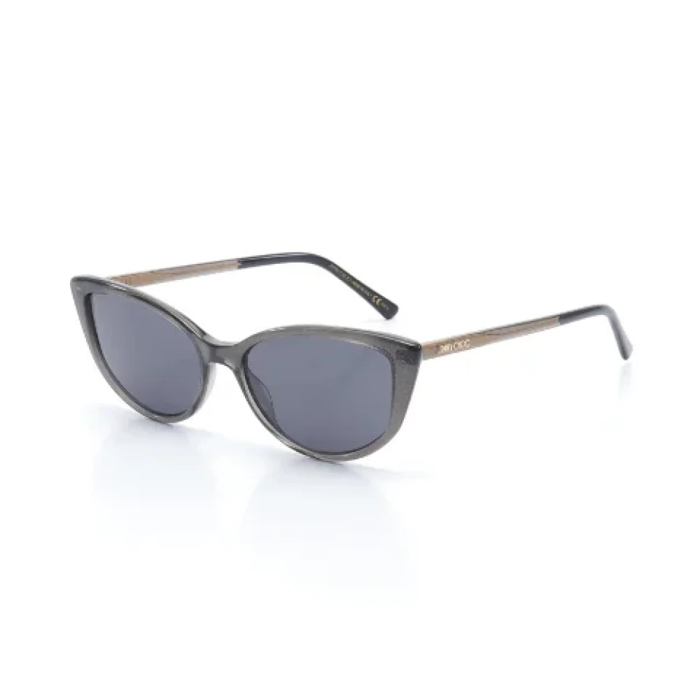 Jimmy Choo Pre-owned Plastic sunglasses Black Dames