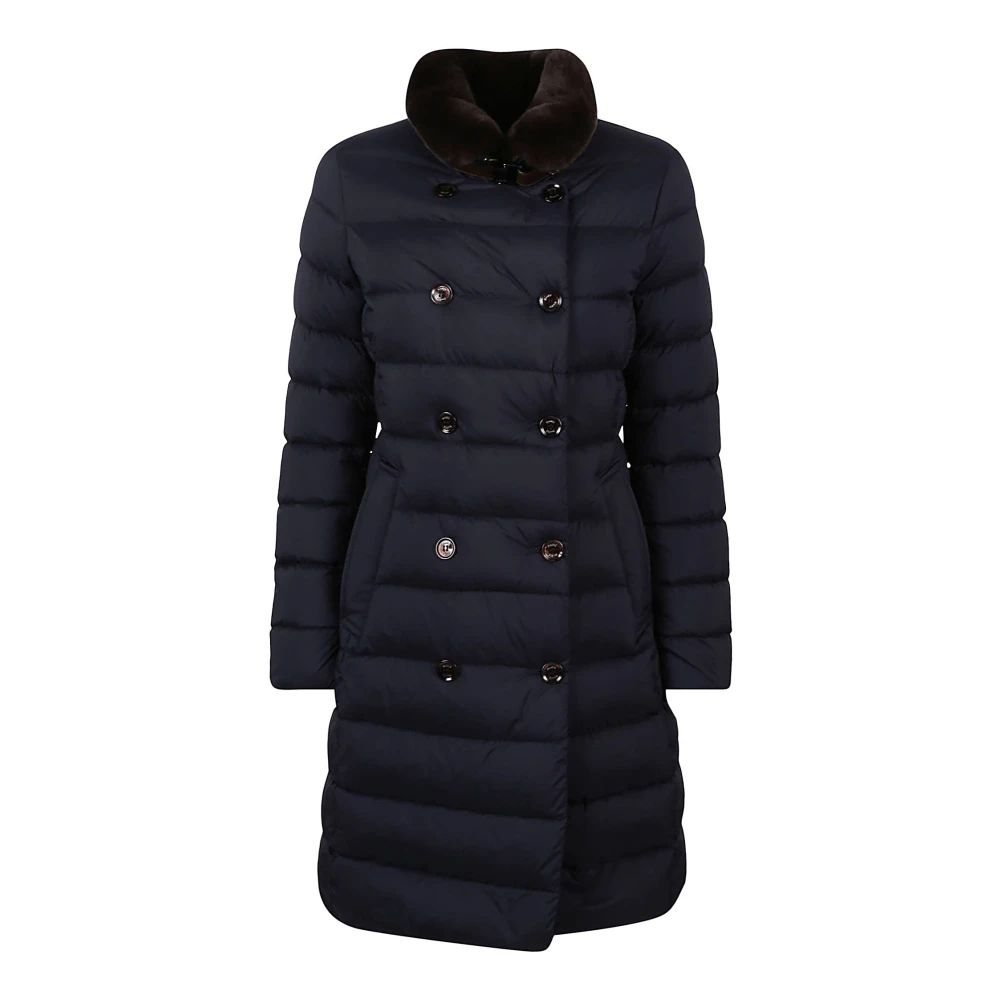 Moorer - Coats > Parkas - Blue - Moorer - Modalova