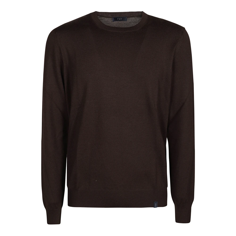 Knitwear > Round-neck Knitwear - - Fay - Modalova