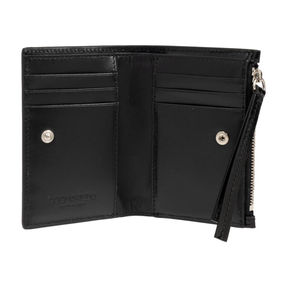 Dsquared2 Portemonnee met logo Black Dames
