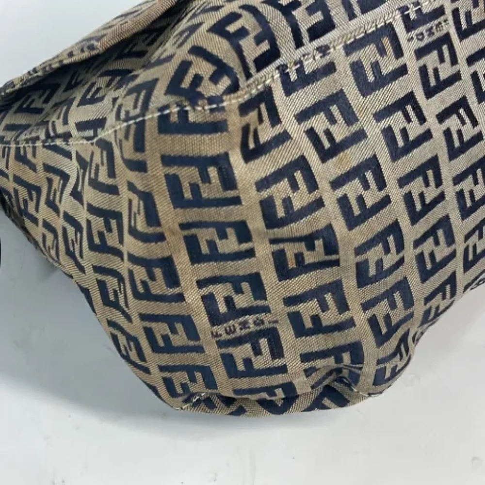 Fendi Vintage Pre-owned Canvas fendi-bags Blue Dames