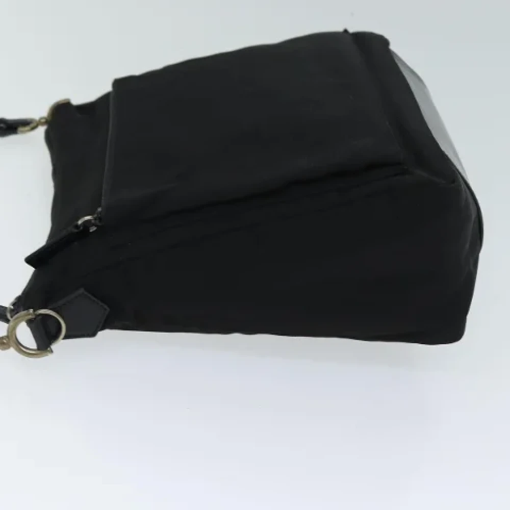 Gucci Vintage Pre-owned Fabric gucci-bags Black Dames