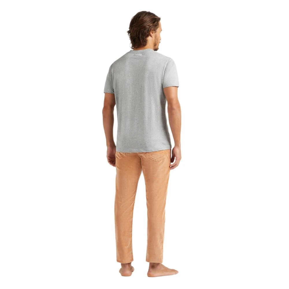 Vilebrequin VBQ Moorea T-shirt gemaakt van katoen voor heren Gray Heren