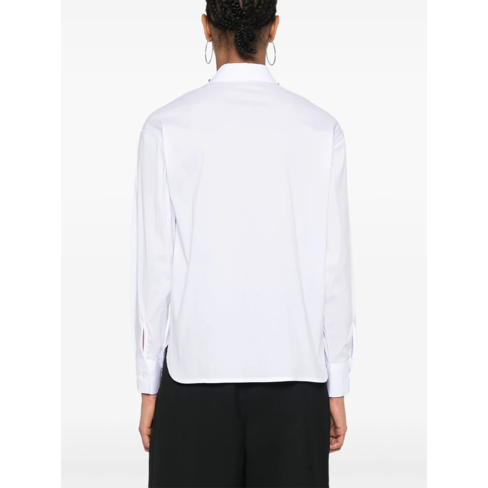 Kaos Blouse met Strass White Dames