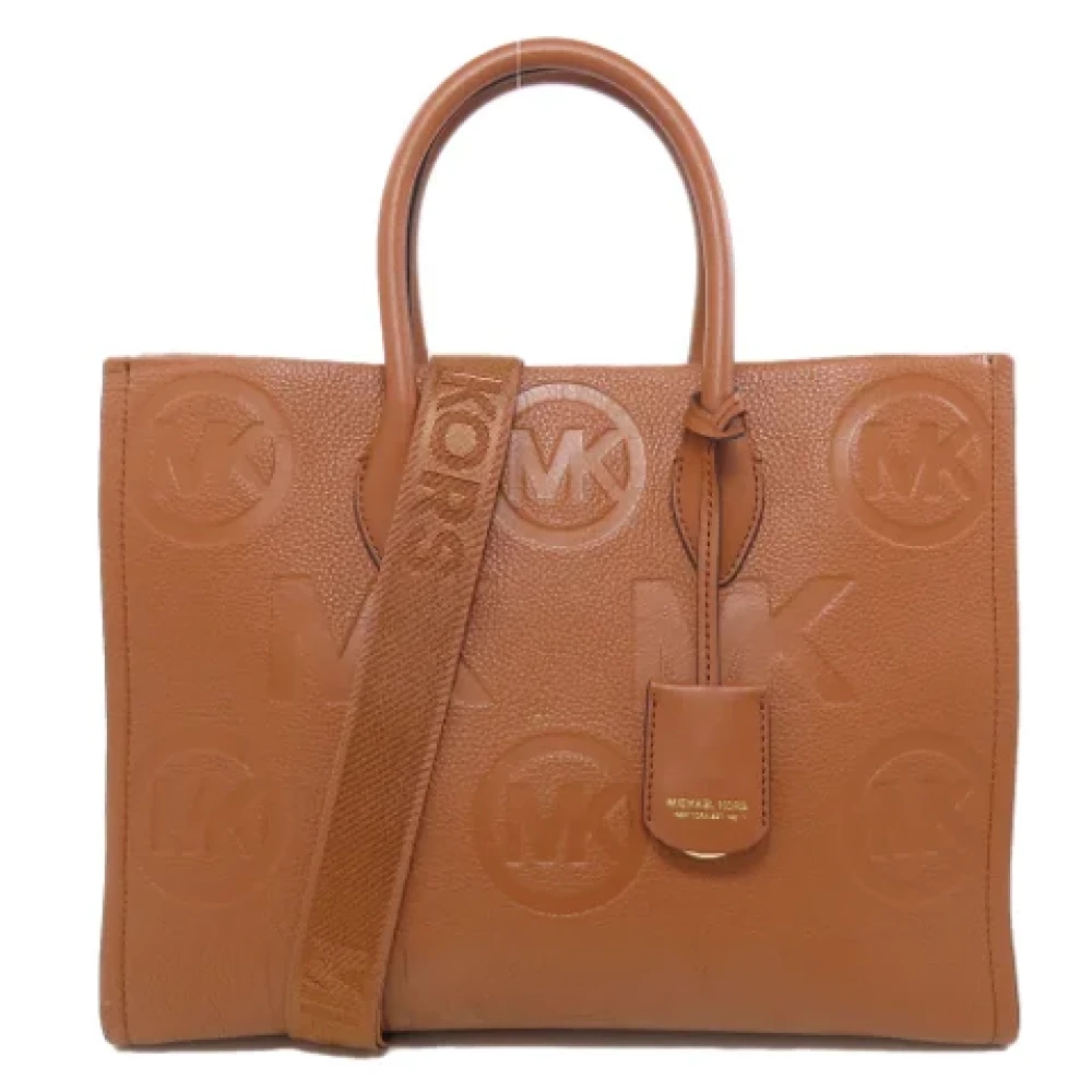 Michael Kors Pre-owned Leather handbags Brown Dames