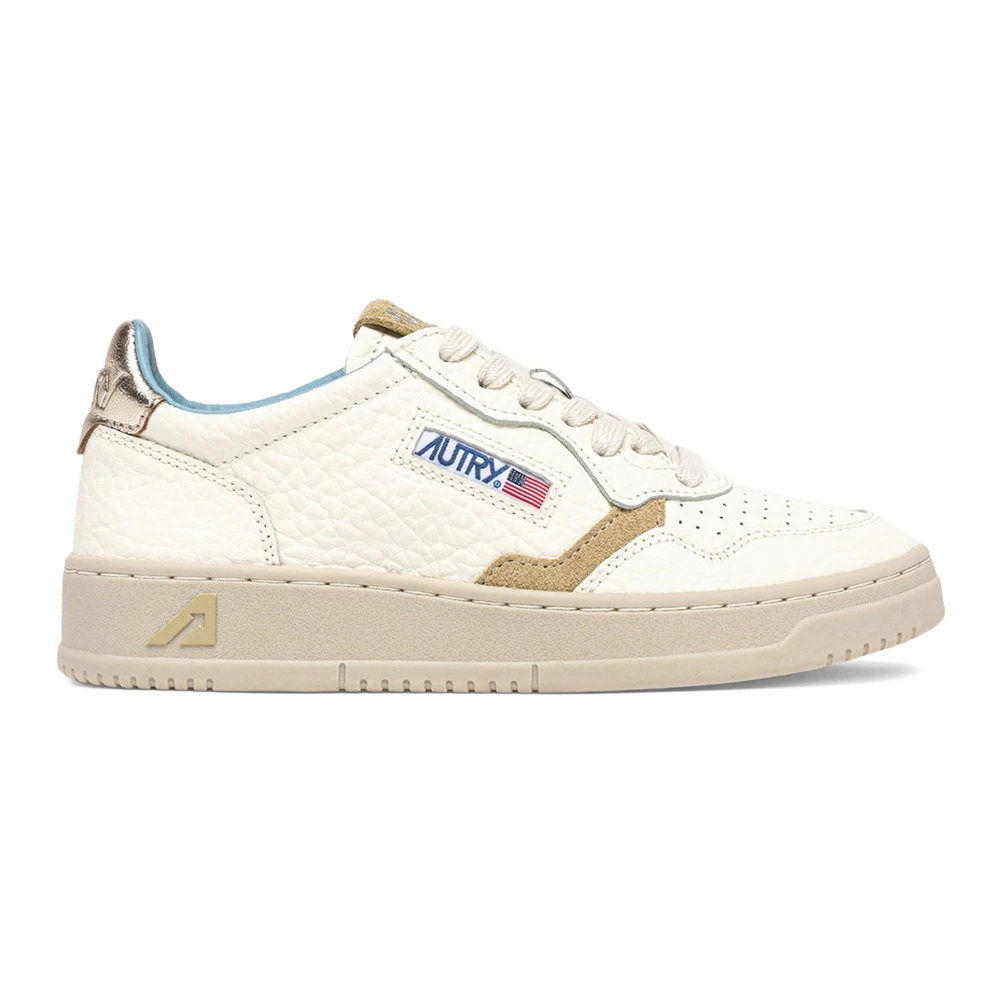 Autry Women's White Medalist Low