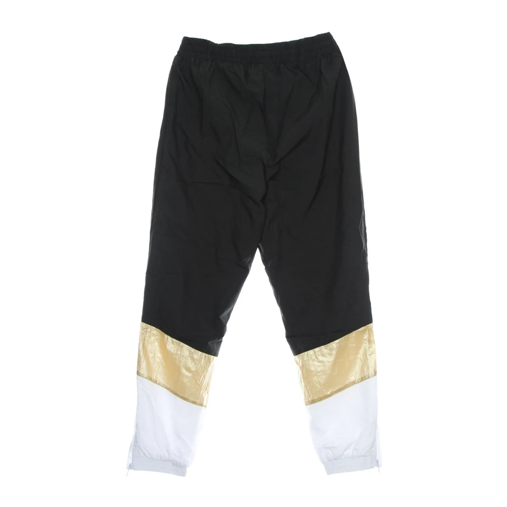 Karl Kani Handtekening Blok Trackpants Zwart Wit Black Dames