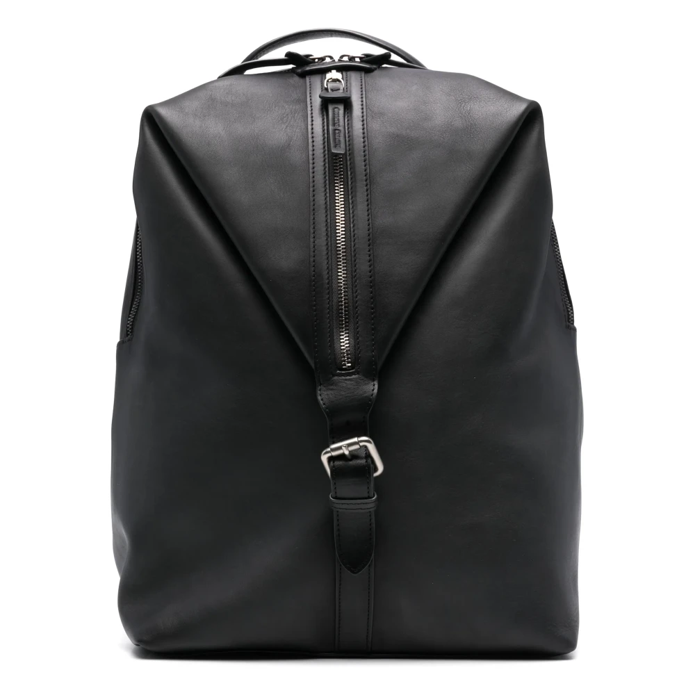 Officine Creative Kerstleren Tas Black Heren