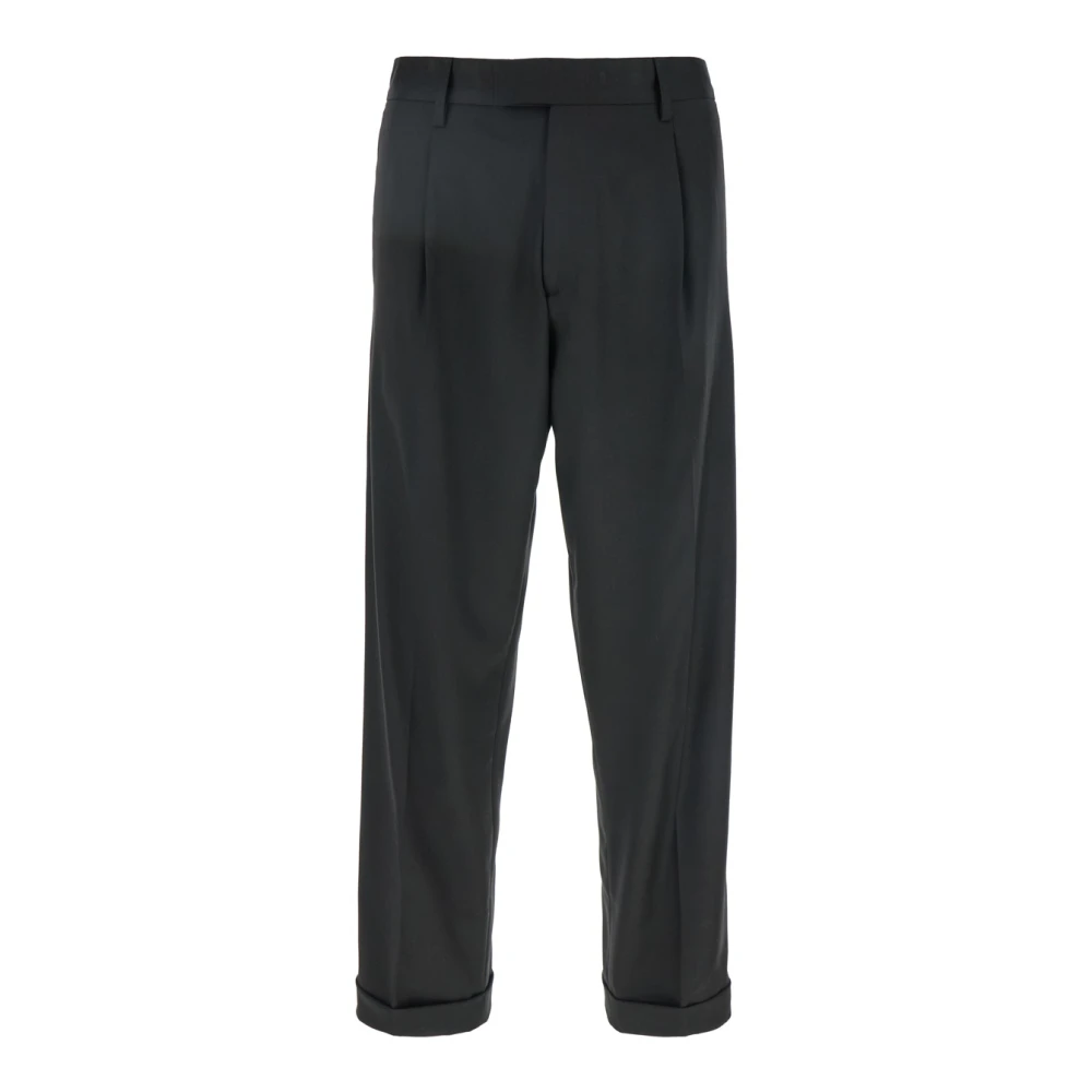 Low Brand Zwarte Broek Kim Luxor Black Heren