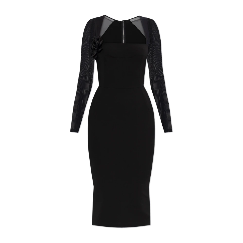 Dolce & Gabbana Jurk met applicatie Black Dames