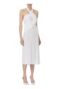 robe-midi-blanche-avec-col-croise