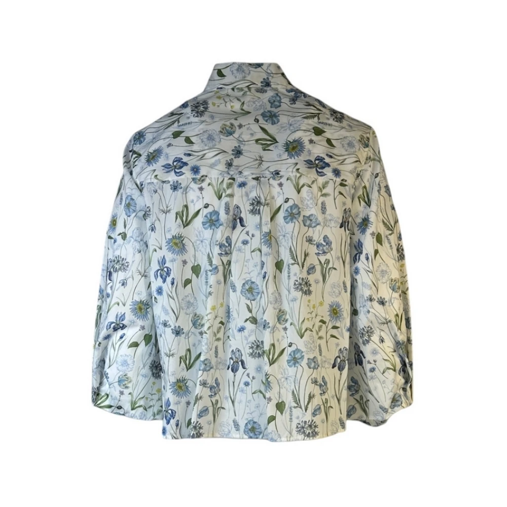 Xacus Bloemen 3 4 Mouw Overhemd Multicolor Dames