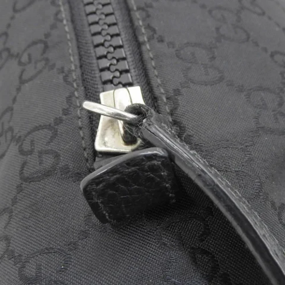 Gucci Vintage Pre-owned Nylon crossbody-bags Black Dames