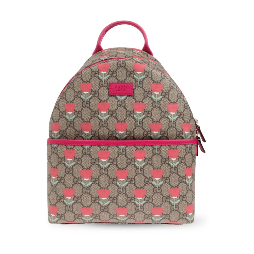 Gucci Beige Bucket Bag & Ryggsäck Combo Multicolor, Herr