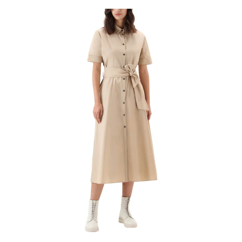 Dresses > Day Dresses > Shirt Dresses - - Woolrich - Modalova