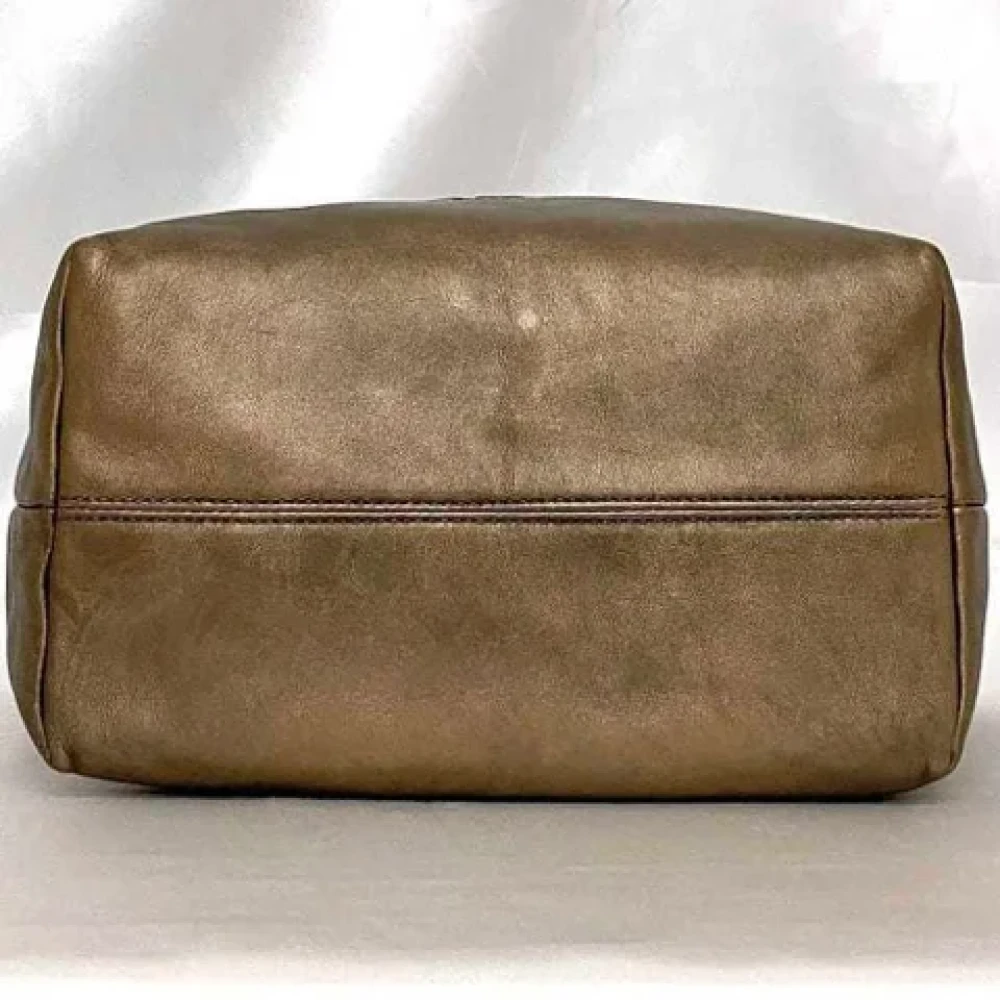 Loewe Pre-owned Leather shoulder-bags Brown Dames