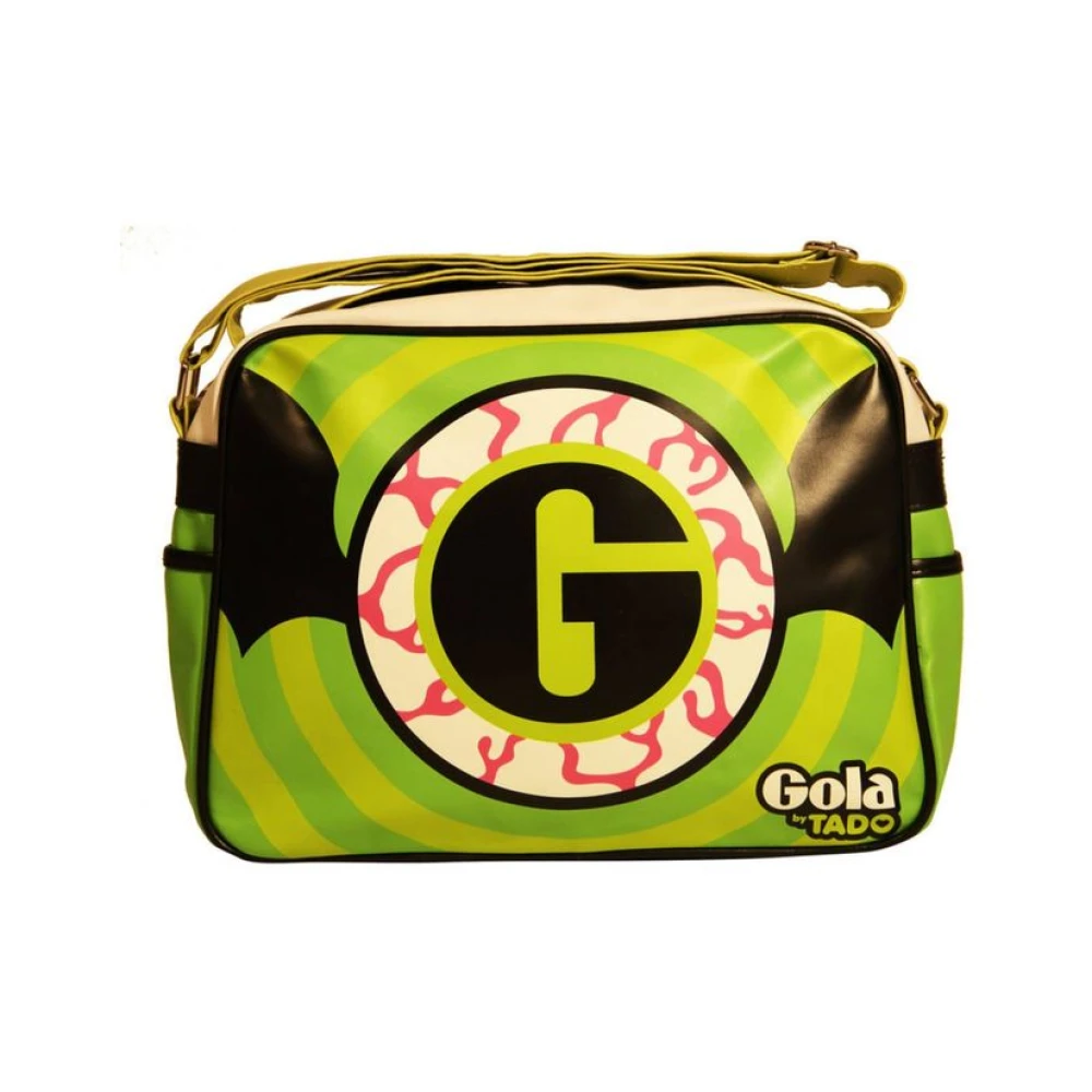 Gola Stijlvolle Groene Stoffen Handtas met Schouderband Green Dames