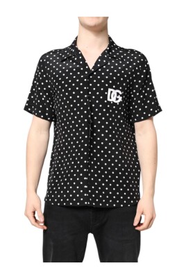 chemise-en-soie-a-pois