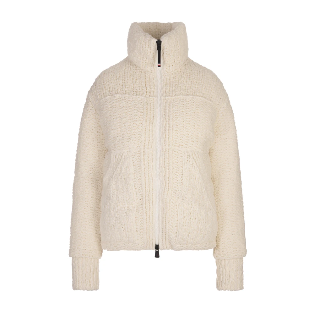 Moncler Witte Donsjas Bergstijl White Dames