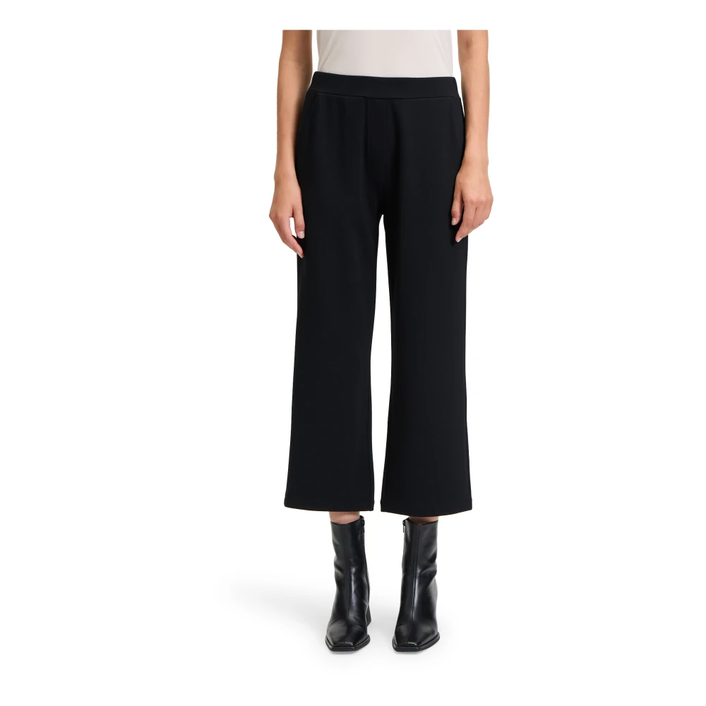 Betty Barclay Relaxed Fit Broek met Zakken Black Dames