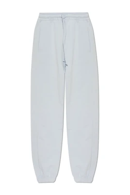 Fleecefodrade byxor med broderi