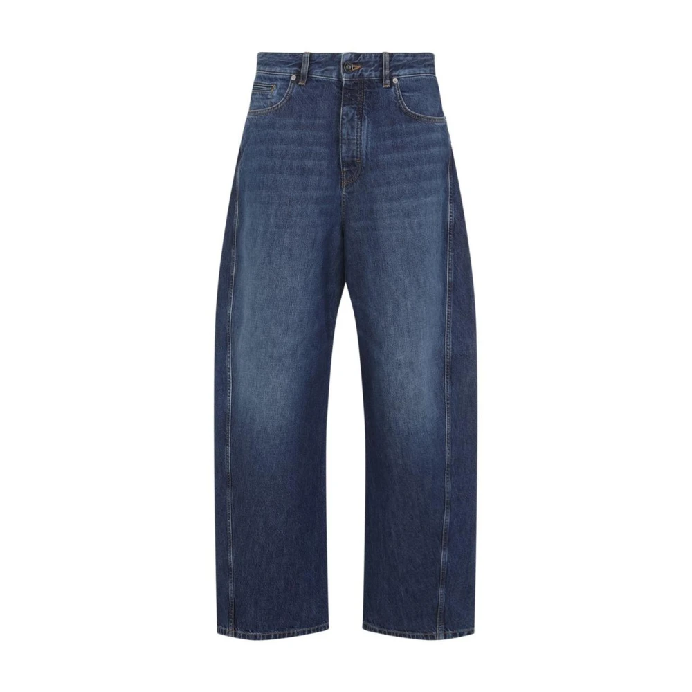 Givenchy Blå Wide Leg Denim Jeans