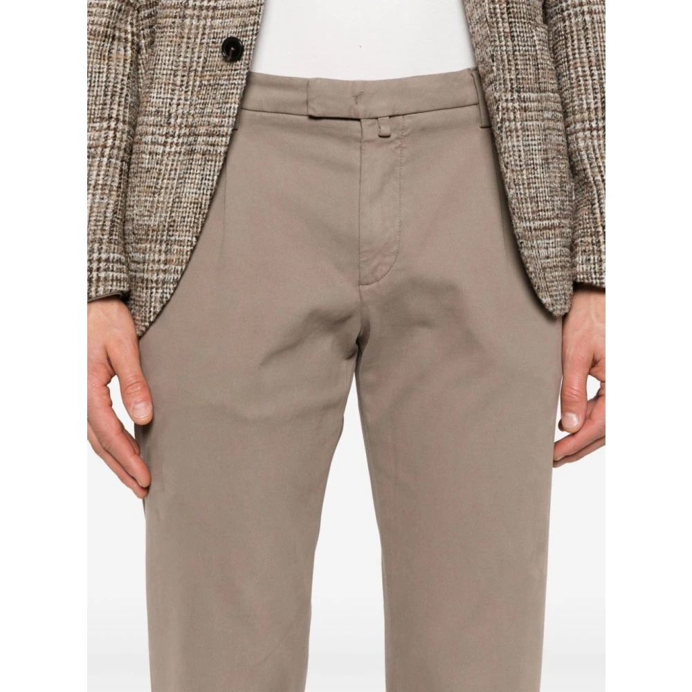 Briglia Slim-Fit Broek voor Mannen Beige Heren