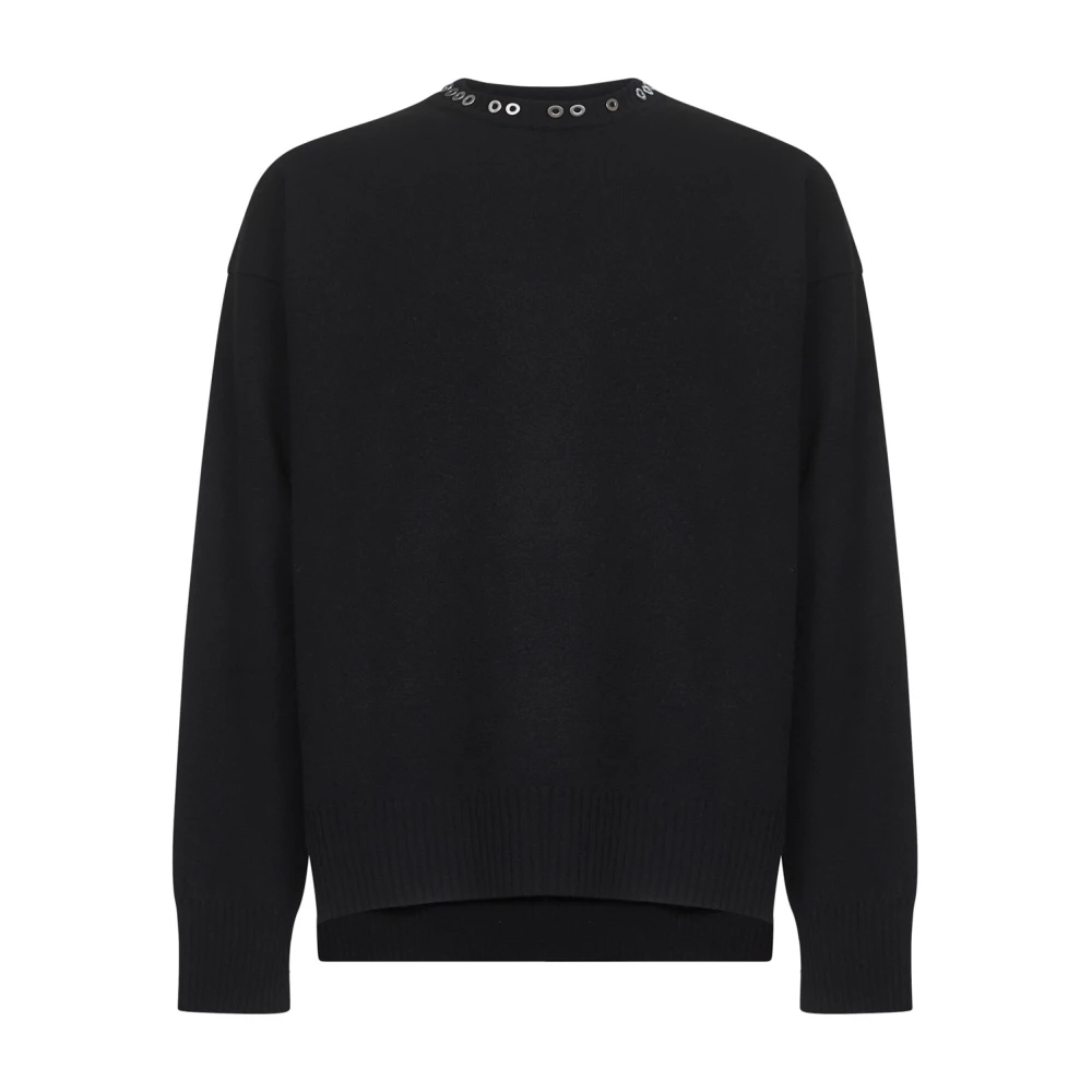Jil Sander Herren Schwarz Strickwaren, K, Lgröße: