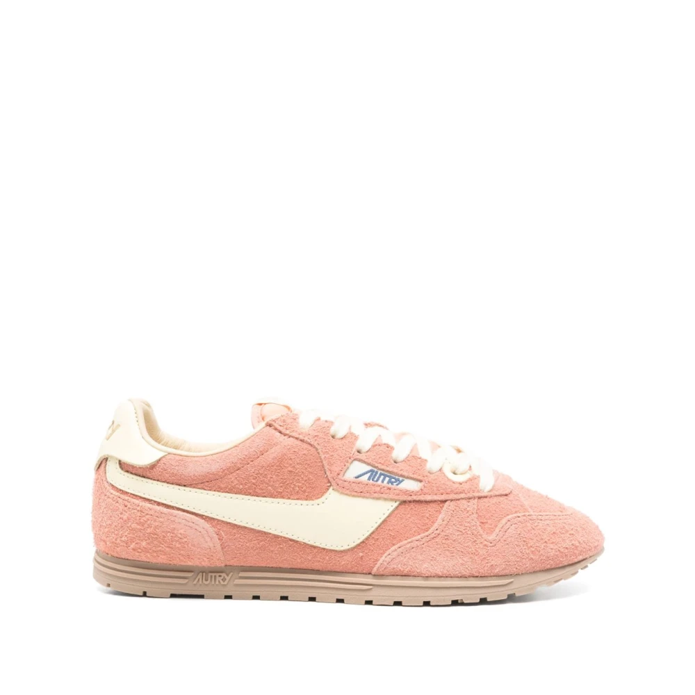 Autry Windspin Low Sneakers Dames Schoenen Roze
