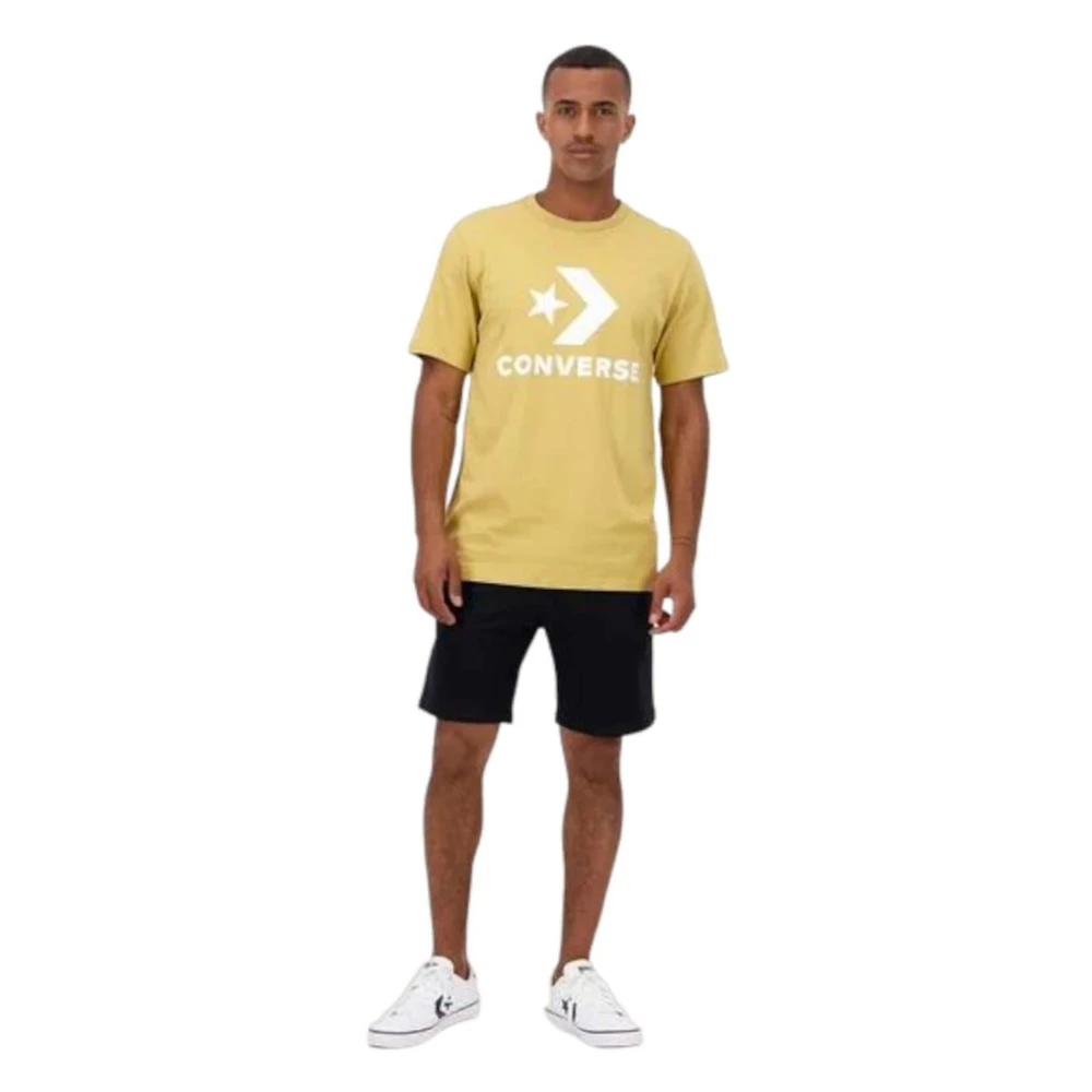 Converse T-shirt Brown Heren