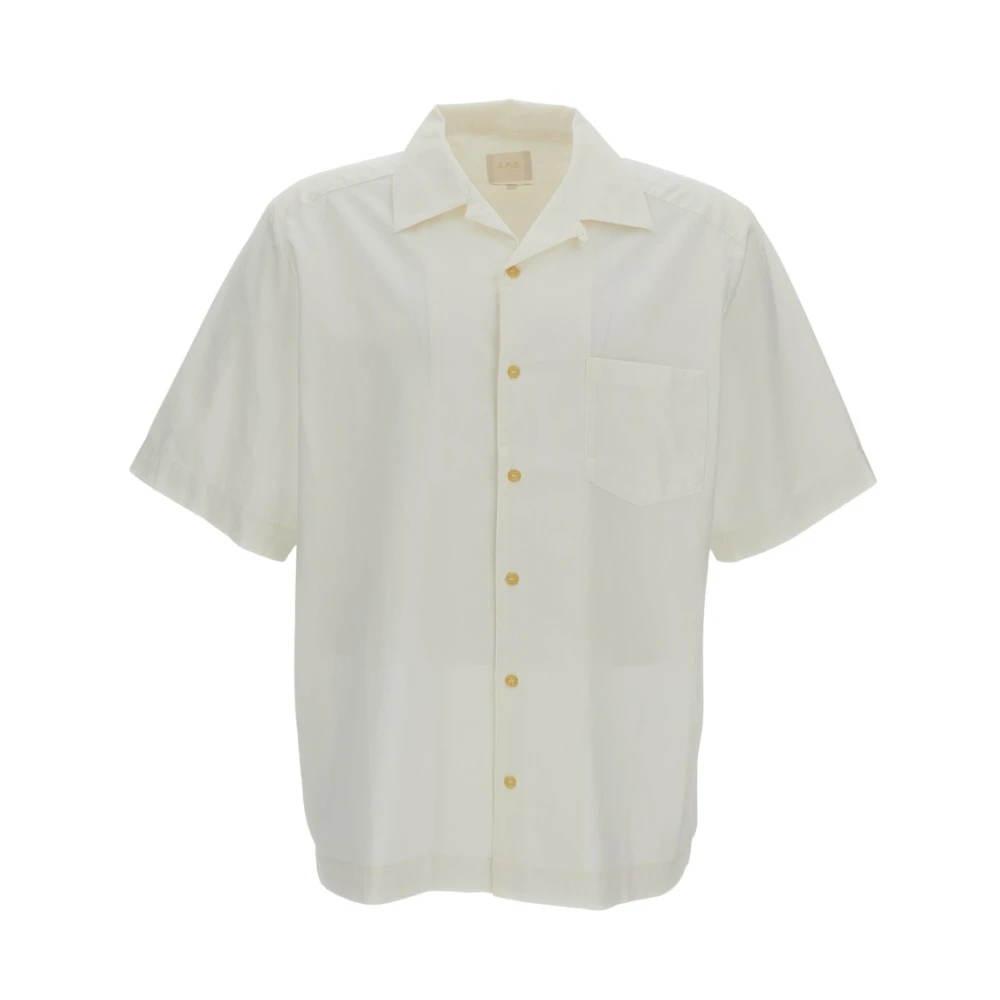 A.p.c. Uomo Bianco Magliette, M, New,