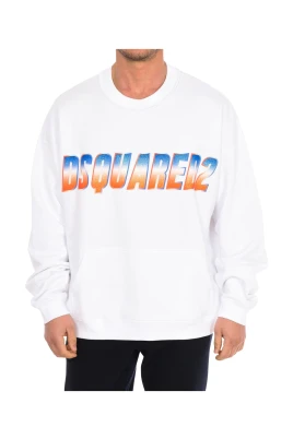 Logotryckt Långärmad Sweatshirt