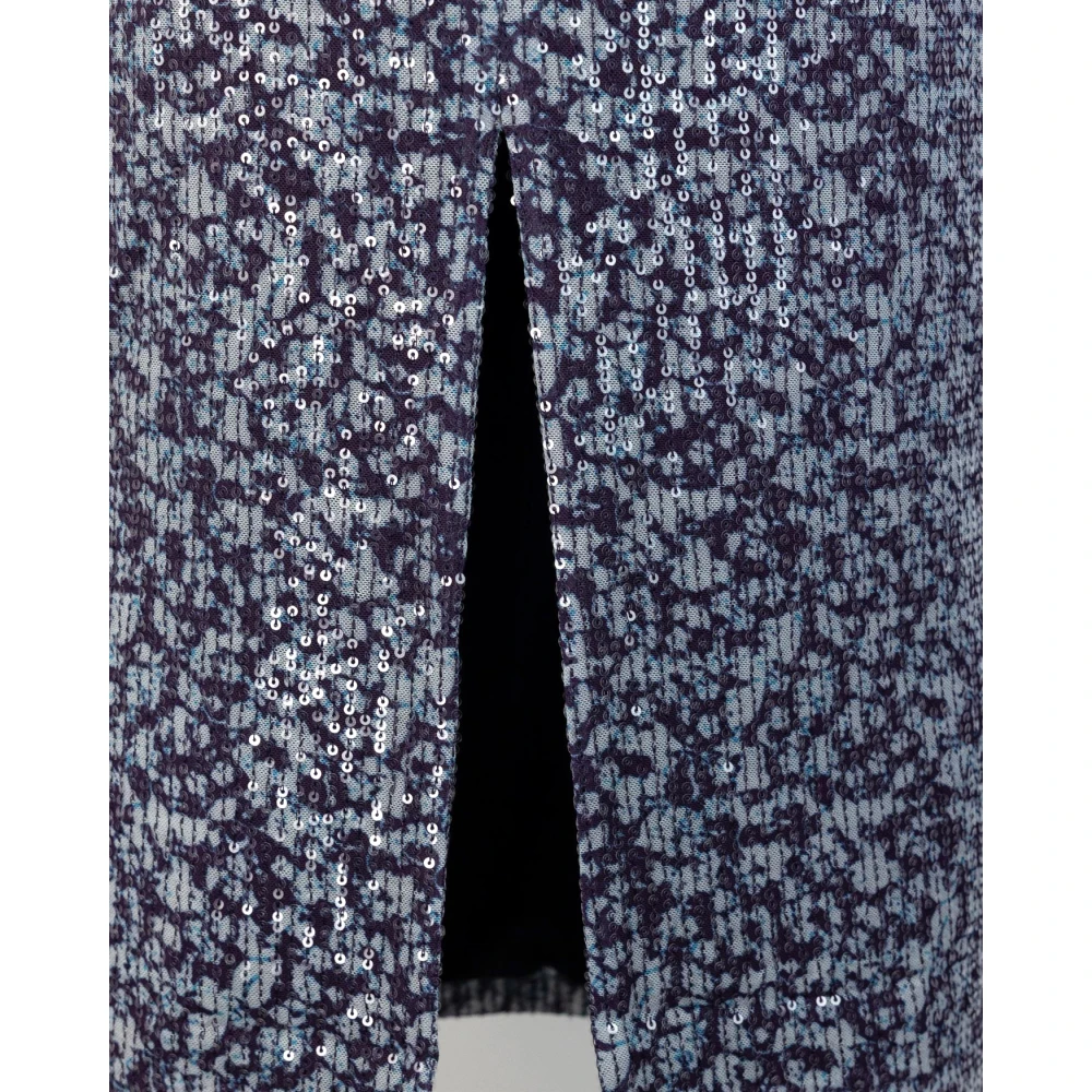 Rotate Birger Christensen Sequin Kokerrok Purple Dames