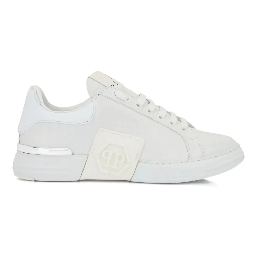 Philipp Plein Men's White Sneakers, 10 Uk, Trainers