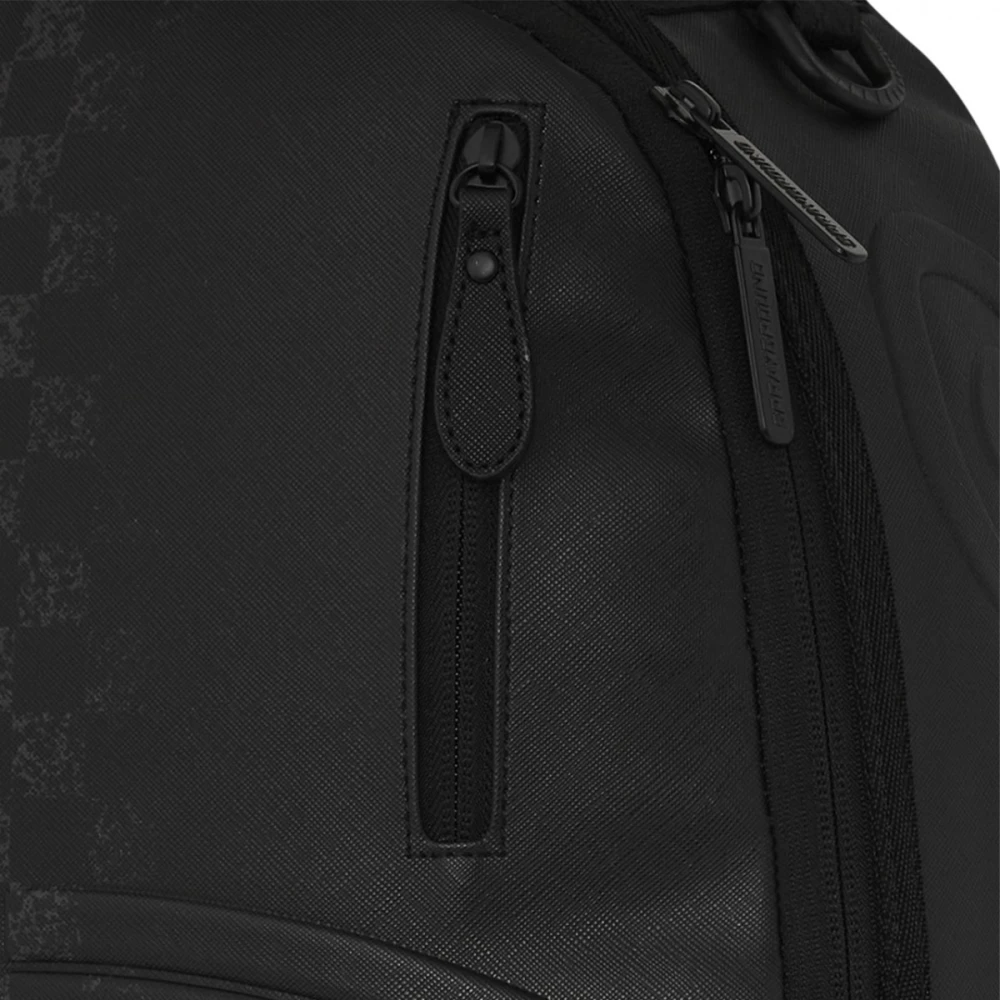 Sprayground Half Spritz Rugzak Zwart Grijs Ruit Black Heren