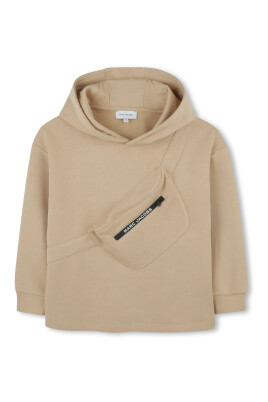 sweat-a-capuche-beige-avec-poche-avant-a-zip