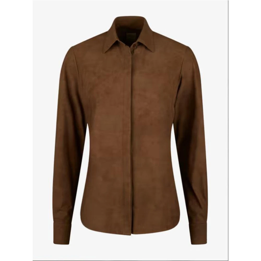 Stenströms Elegante Sofia Shirt Brown Heren