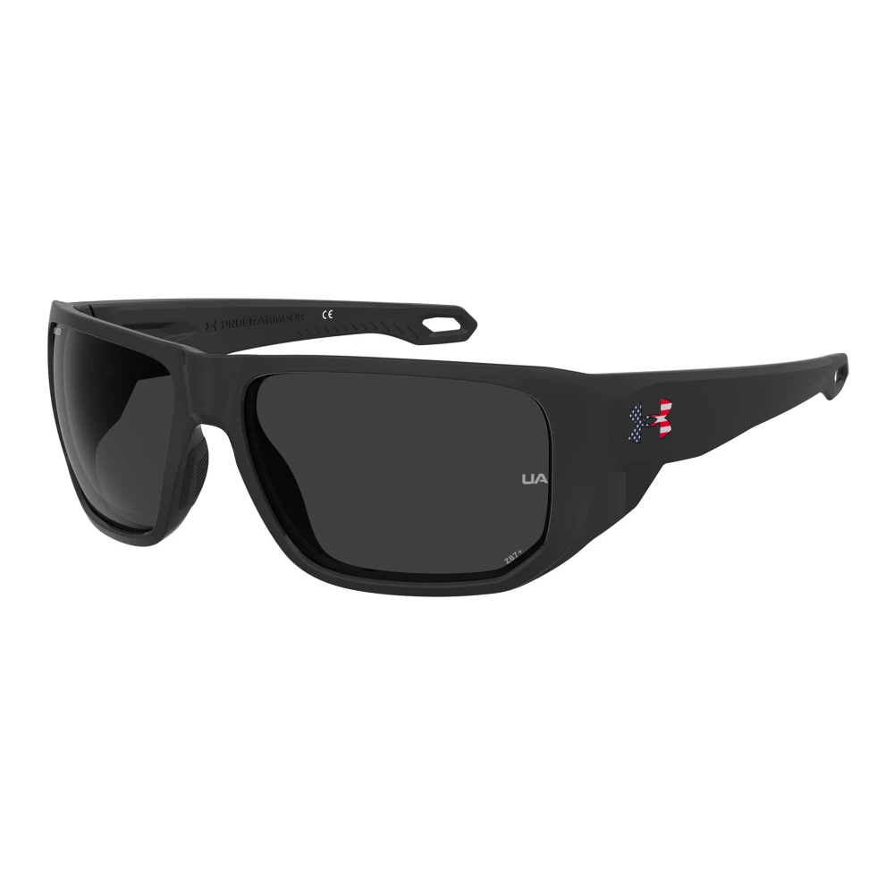Under Armour Black Sunglasses, Male, 63 Mm, Attack 2 Sunglasses