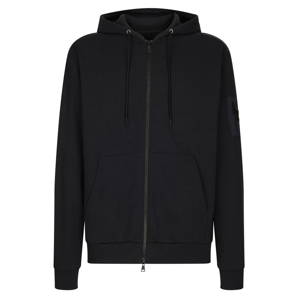 Add Sweatshirt VAN Katoen Blue Heren