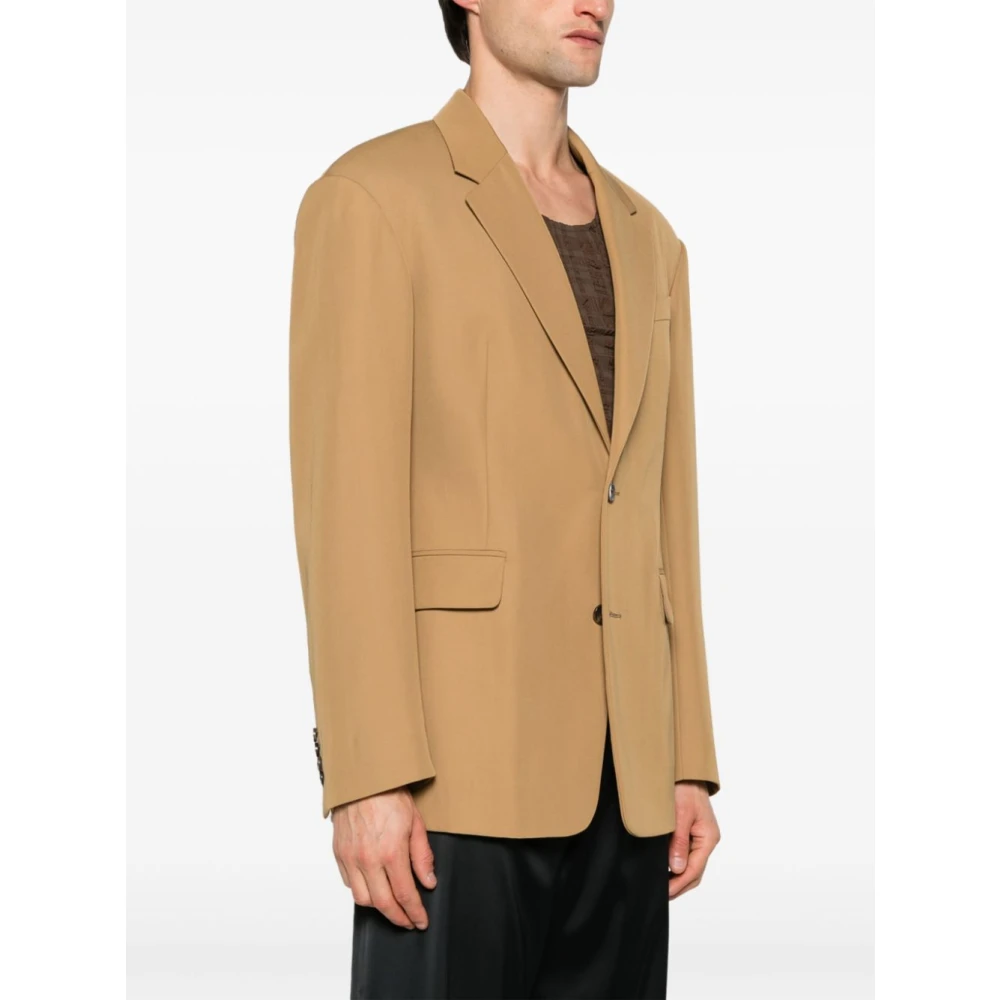 Dries Van Noten Blazers Brown Heren