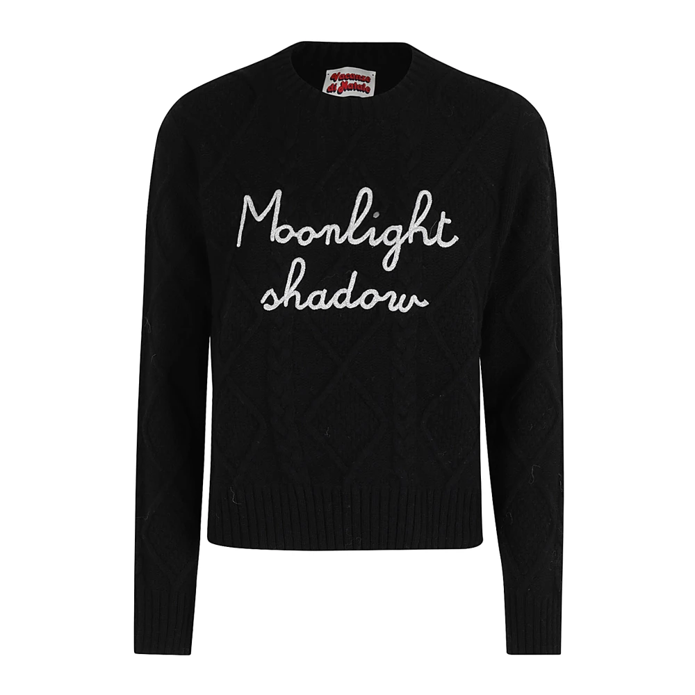 MC2 Saint Barth Klassieke Crewneck Sweater Black Dames