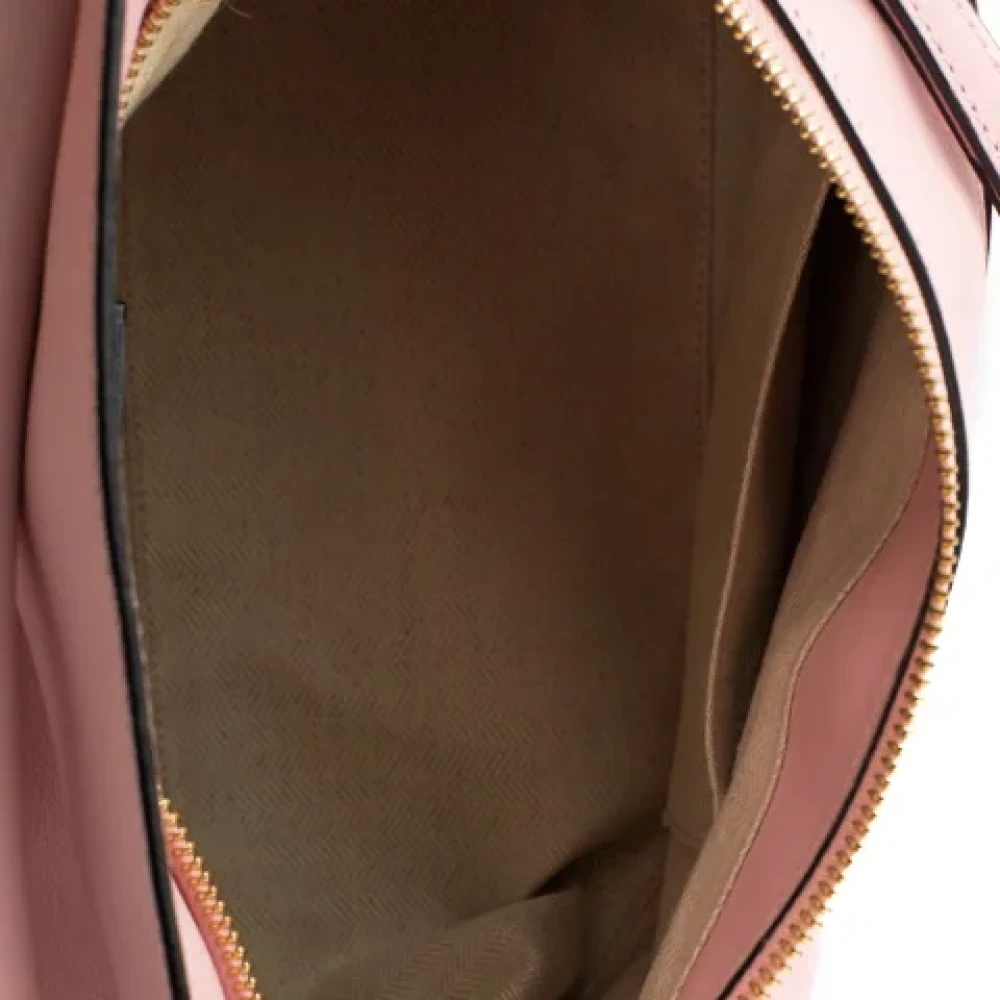 Loewe Pre-owned Leather shoulder-bags Pink Dames