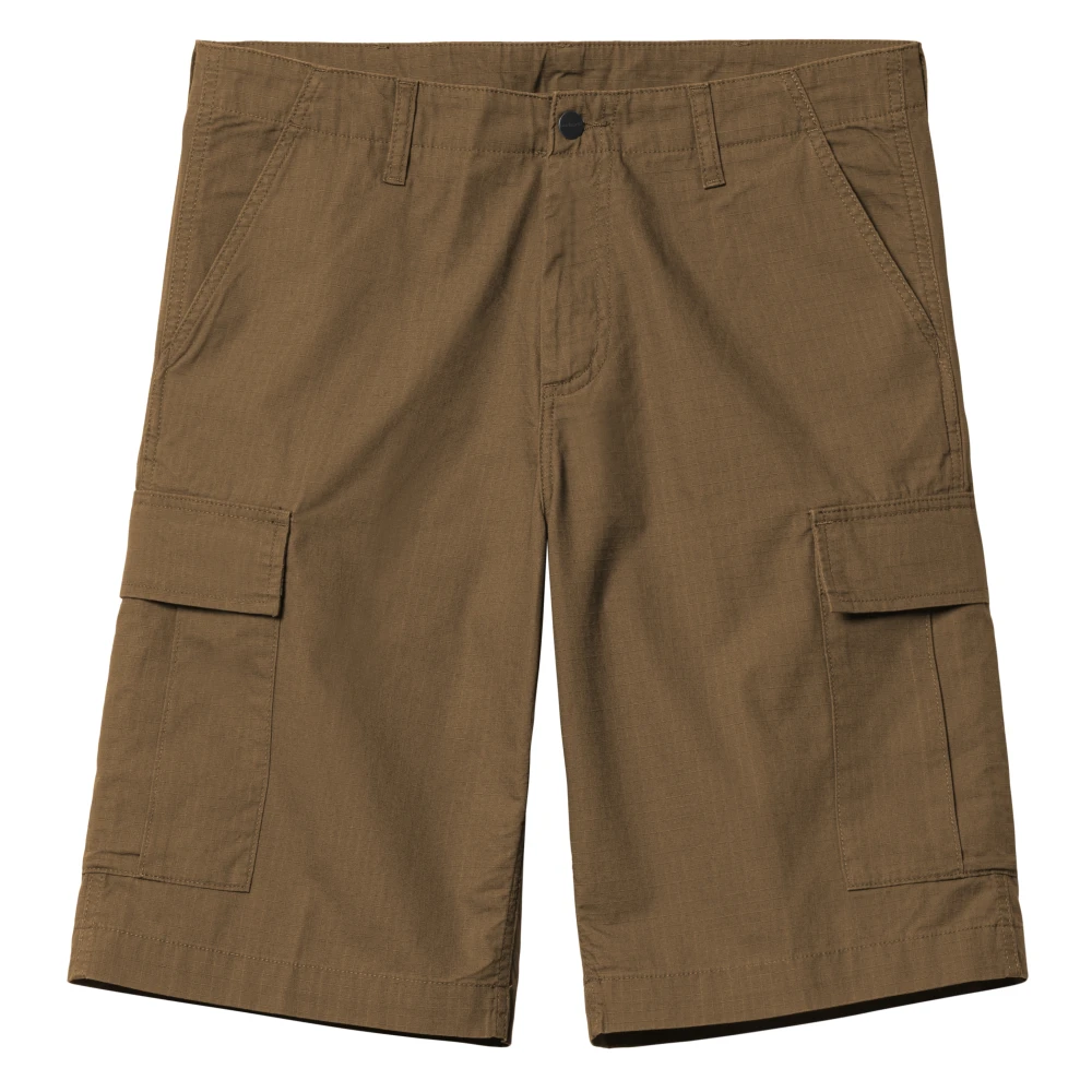 Carhartt WIP Bruine Katoenen Cargo Bermuda Shorts Brown Heren