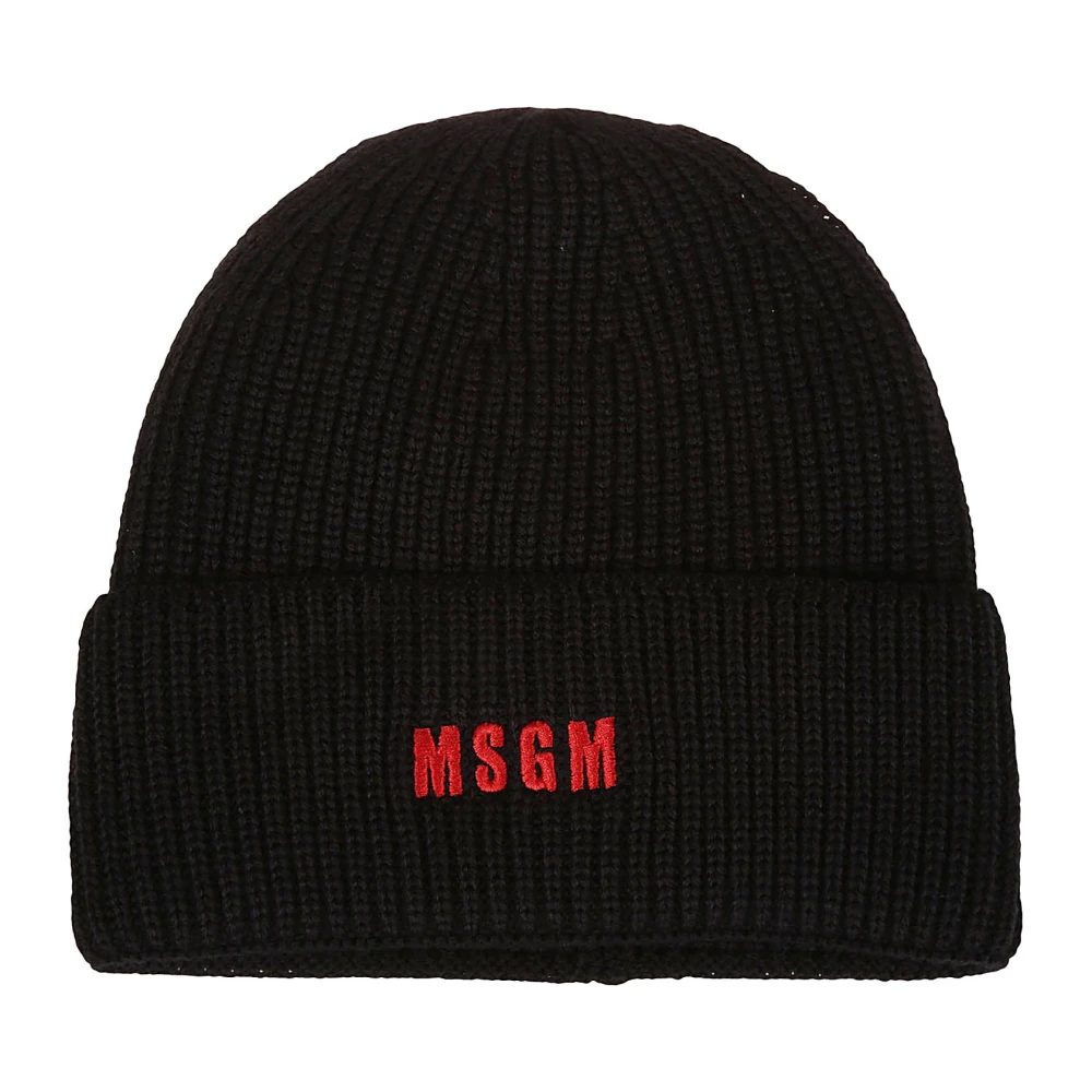 Msgm Hats Black Heren