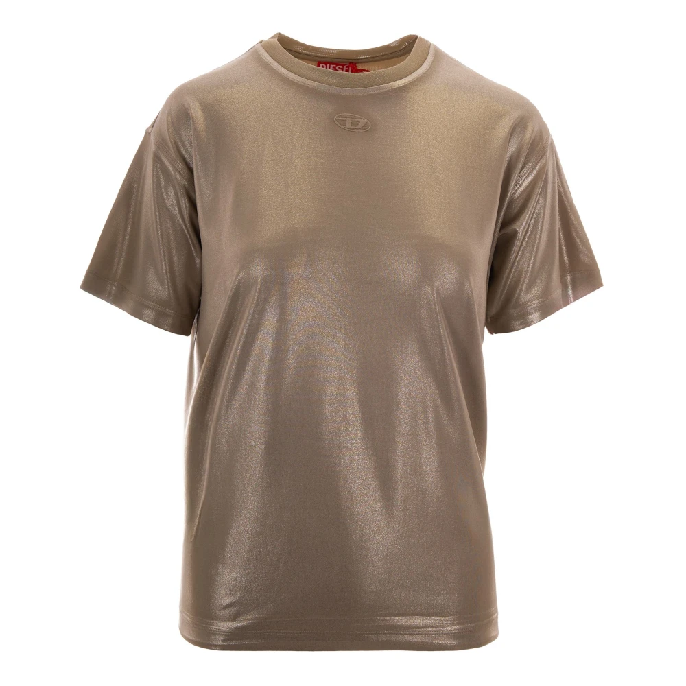 Diesel Camiseta T-Normy Aa 2 Jersey Tops Mujer Marrón S